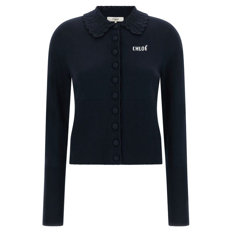 Chlo Women Collared Cardigan